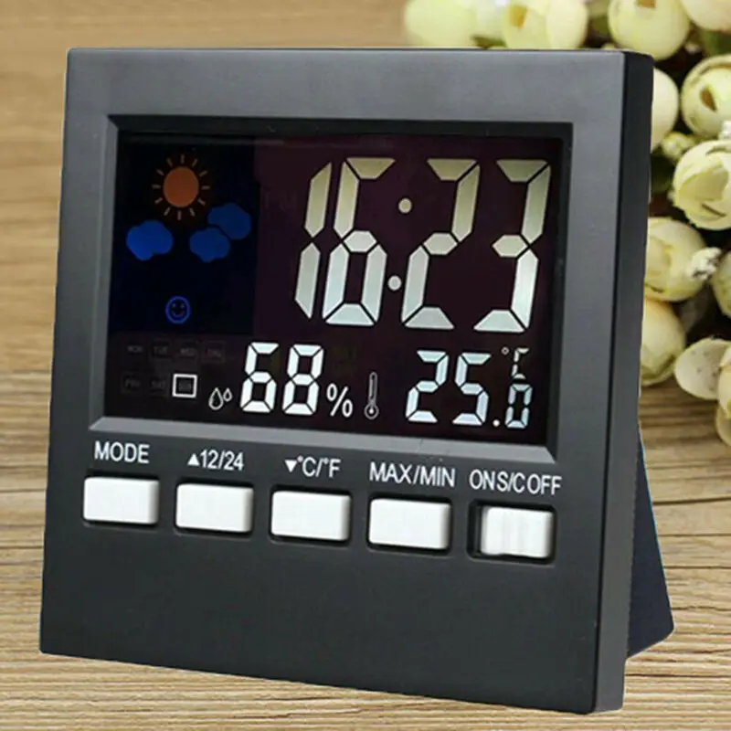 

Mini LCD Digital Temperature Humidity Thermometer Outdoor Hygrometer Meter Probe