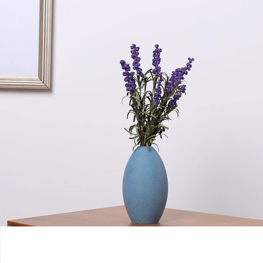 Best selling creative ceramic solid color vase home decoration living room table top decoration European vase