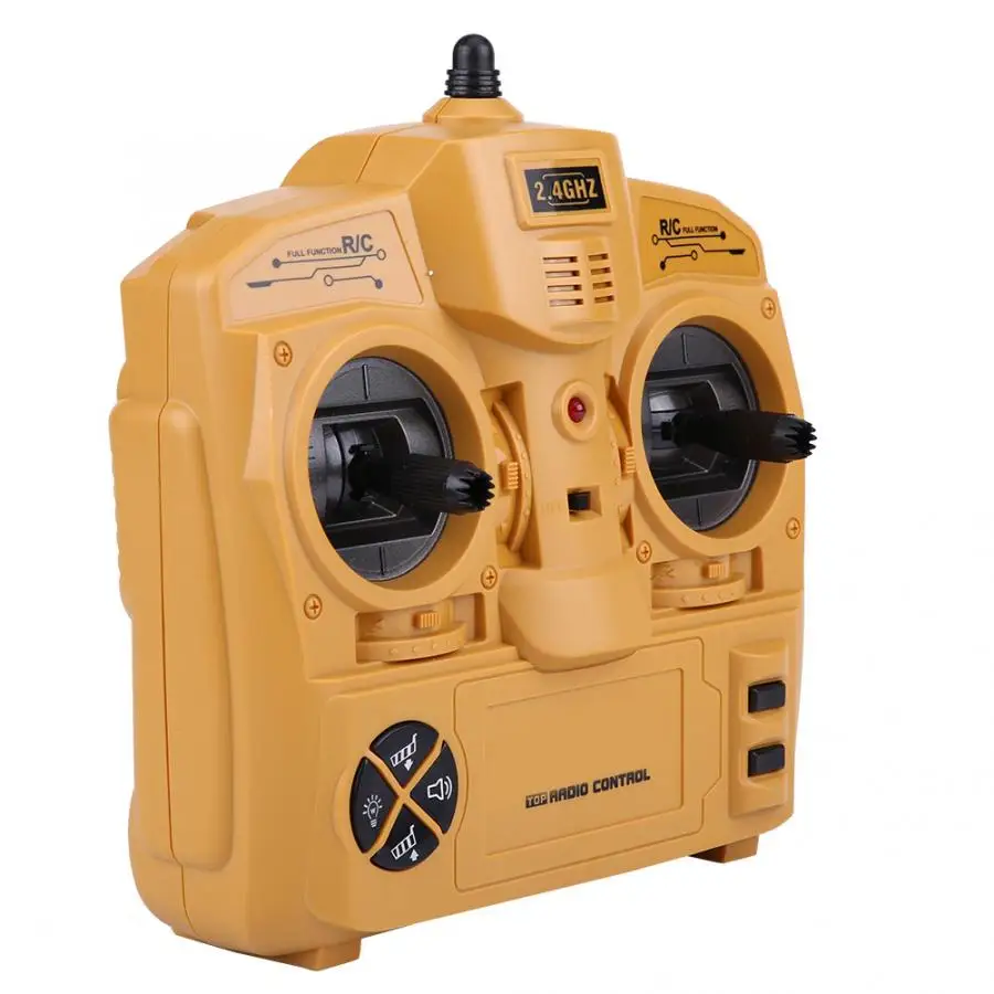 HUINA 1573 2,4 GHz 10CH RC грузовик светодиодный светильник 1:14 электрический пульт дистанционного управления демпинг инженерный грузовик с 10 кг грузоподъемностью автомобиль игрушка