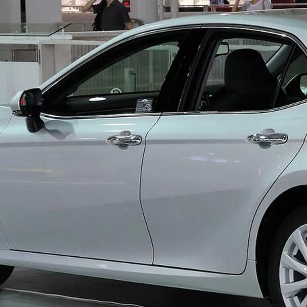 Для Toyota Camry XV70 хромированная боковая дверная ручка крышка Накладка рамка
