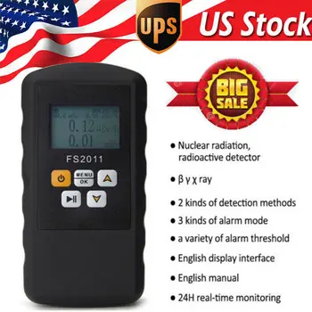 

Multi-functional Electric Nuclear Radiation Detector 24H real-time 3 kinds Alarm Mode Monitoring for Environmental Pollution