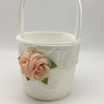 

Wedding Ceremony Pocket Ring Bearer Pillow Cushion Basket Party Favor Supplies