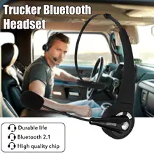 Wireless Headset Mic Hands Free Headphone Over Head Noise Canceling Headphones Calling Center bluetooth for Truckers Drivers