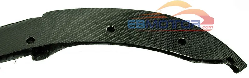 Real Carbon Fiber V Style Front Lip Splitter Spoiler for BMW F80 M3 F82 F83 M4 Bumper