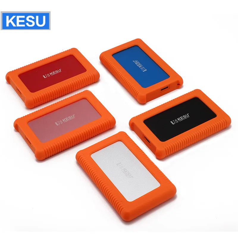 Anti-vibration and anti-fall mobile hard disk 160G 500G 1TB Storage USB3.0 Portable External Custom LOGO for PC/Mac Xbox PS4 TV