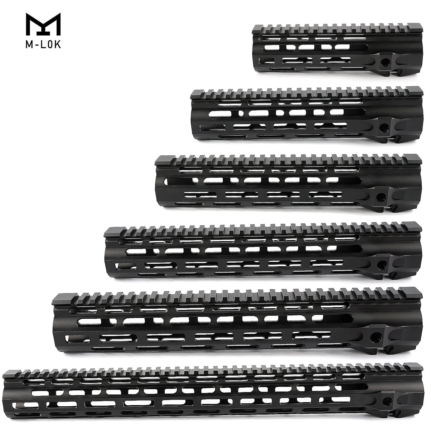 1" ar handguard Тактический handguard m4 черный AR-15 поплавок m-lok Охота ar15 handguard