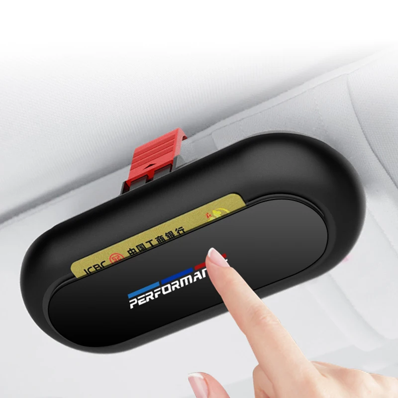 Multifunction Auto Glasses Cases Clip Ticket Card Clamp For BMW E46 E90 E60 E39 F30 F10 E36 F20 X5 E70 G20 G30 Car Accessories