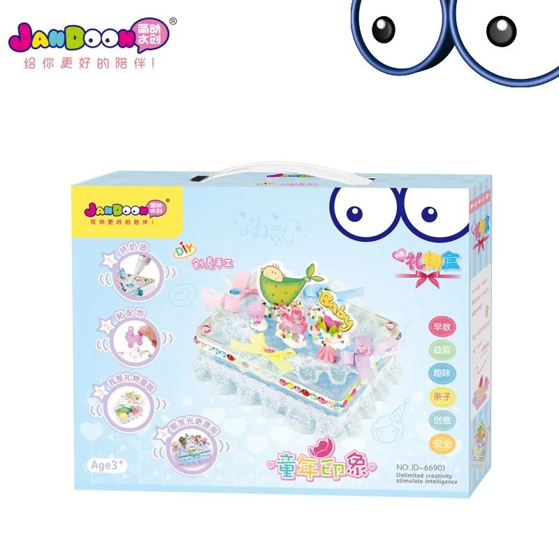 price cut Diy Handmade Gift Jewelry Receiving Box Parent-Child Interactive Children's Toys arts and crafts fo