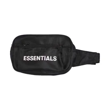 

2019 Best Quality FG ESSENTIALS Logo Print Women Men Unisex Waistbag bags Hiphop Streetwear Men Casual Bags Waist packs