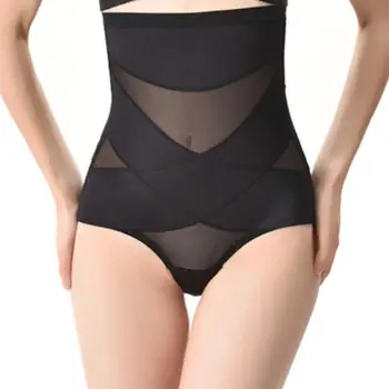 

1Pcs After the off-the-shelf Abdomen Underwear High Waist Stomach Waist Binding Body Pants Sexy Body Shaping Pants Belly Pants
