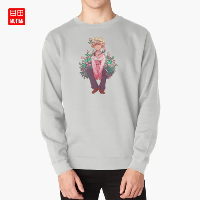 Bakugou Merah Muda T shirt Katsuki 