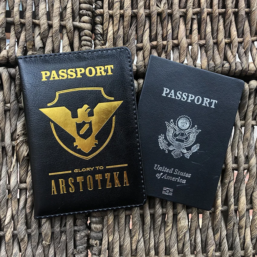 Passport Cover for Russia Travel Papers