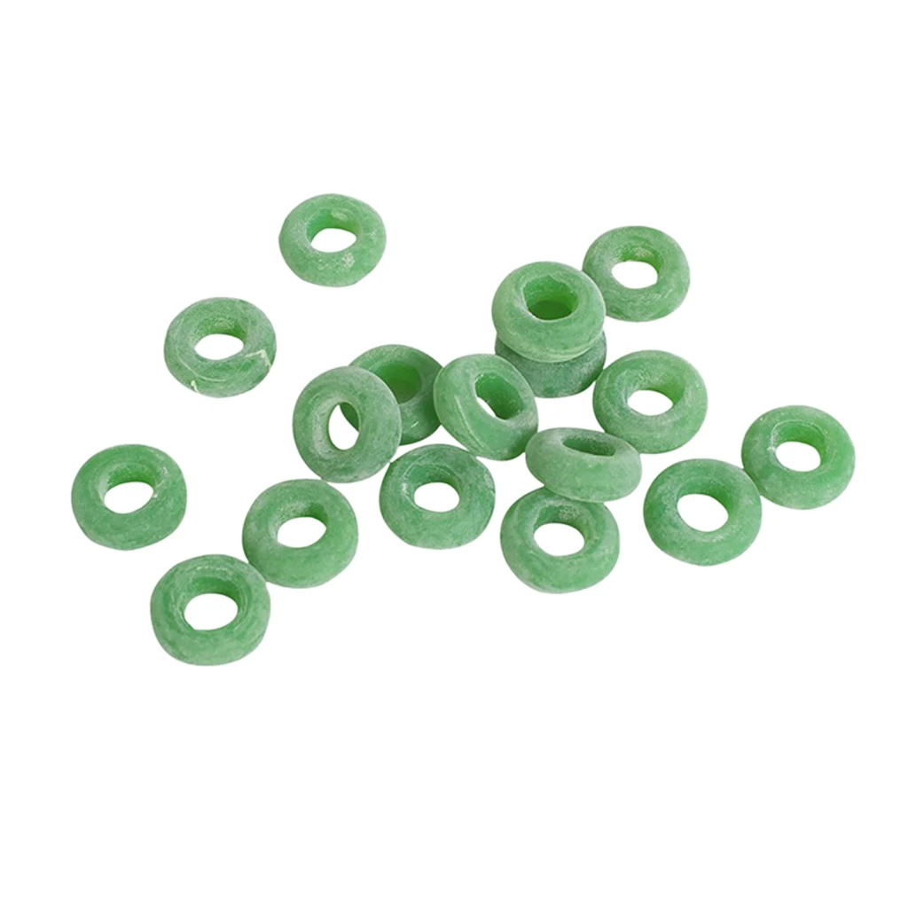 Castrating Bands Elastrator Rings 100Pcs Green Donut Calves Goats Sheep Lamb