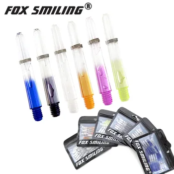 

Fox Smiling 12pcs 2BA 35mm Darts Shafts Nylon Dart Shaft For Professional Darts Plastic Dart Shafts Accessories