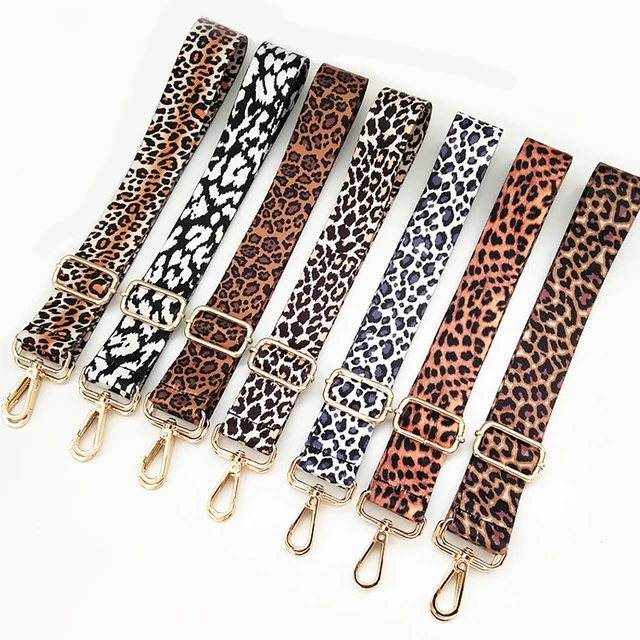 Deepeel Women 2.5cm Narrow Bag Strap Fashion Colorful Leopard Shoulder Crossbody  Straps Accessories Female Adjustable Bags Belt