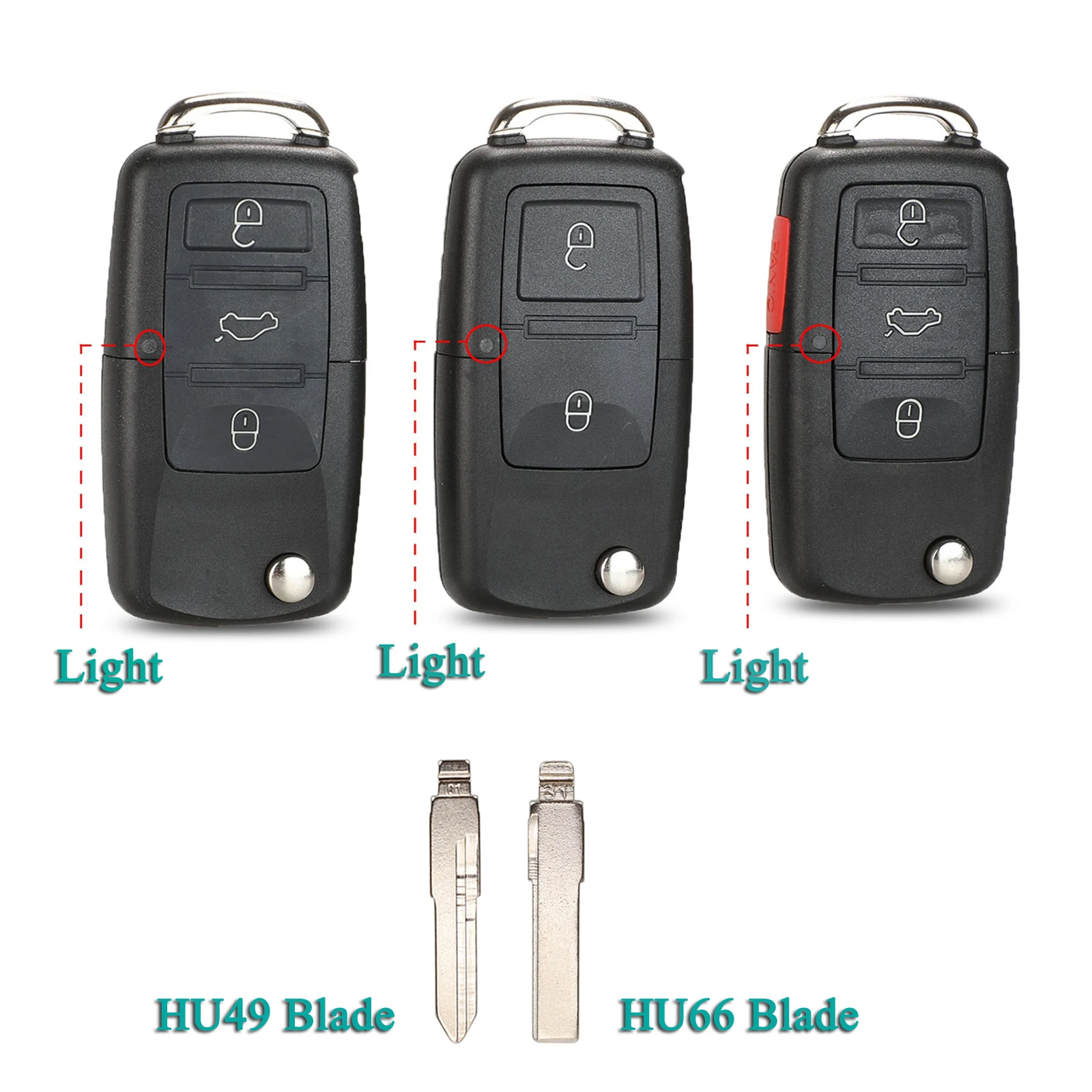 Bilchave 2/3/4 кнопки для VW Volkswagen Golf Passat Polo Jetta Touran Бора Sharan Fob флип RemoteCar Раковина ключа