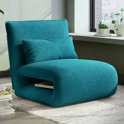 Sofá Tatami perezoso para dormitorio, cama individual, colchoneta plegable para dormir, balcón, ventana de Bahía, respaldo, reclinable, sofá, silla, colchón