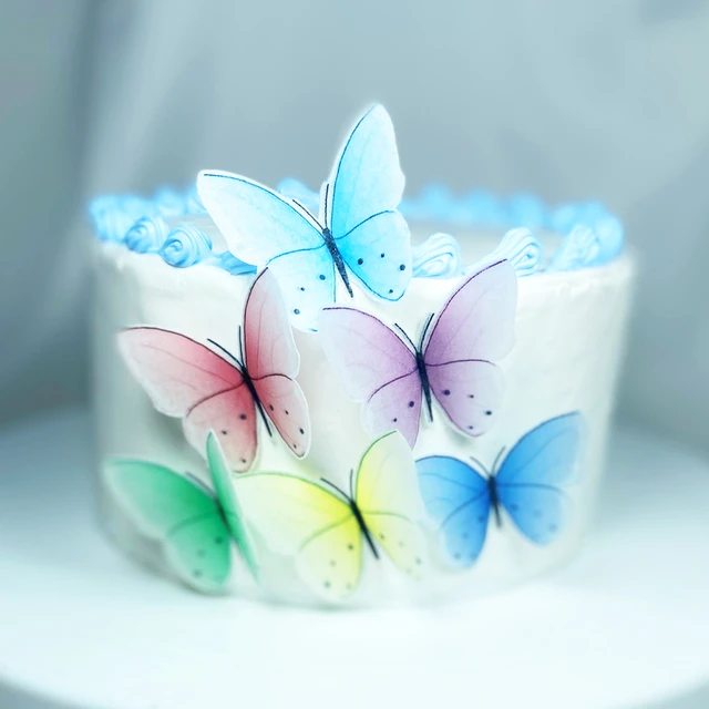 Mariposas Decorativas Comestibles