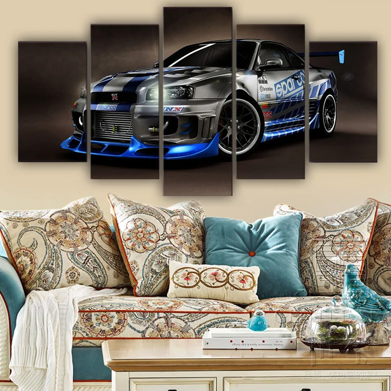 Vehicles Modified Audi RS 5 Wide Body Sports Car Poster Canvas Painting  Wall Art Prints Picture Living Room Modern Home Decor - AliExpress