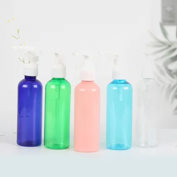 

5pcs 100ml Mini Lotion Storage Bottle Cosmetics Perfume Dispenser Portable Shampoo Holder Bottle for Travel Trip (Random Color)
