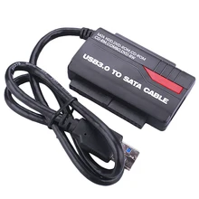 Usb 3,0 для Ide Sata 2,5 3,5 дюйма Hdd адаптер конвертер кабель США штекер