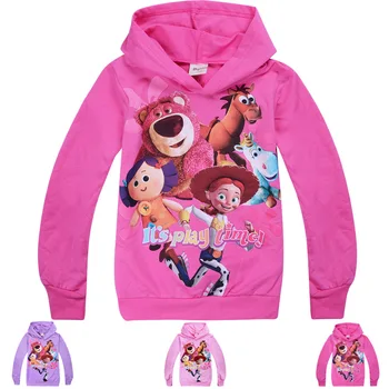 

Girls Hoodies Cartoon Toy Story girl Kids Long Sleeves Pink Hoodies Kids Jessie Hoodies Sweatshirts baby hoodie