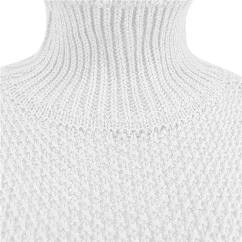 JAYCOSIN свитер женский с открытыми плечами свитер Повседневный вязаный однотонный пуловер с длинным рукавом femenino Manteau femelle#0824