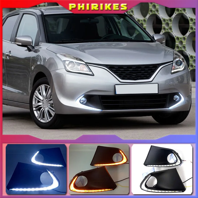 

Дневные ходовые огни для Suzuki Baleno 2016 2017 2018 светодиодный 2 шт.