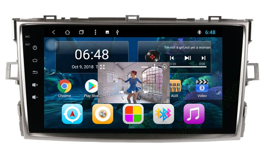2din 8 дюймов PIP Android Octa 8 Core 2+ 32 ГБ для Toyota Verso EZ E'Z автомобильный DVD мультимедийный плеер Автомобильный gps навигатор autpradio wifi