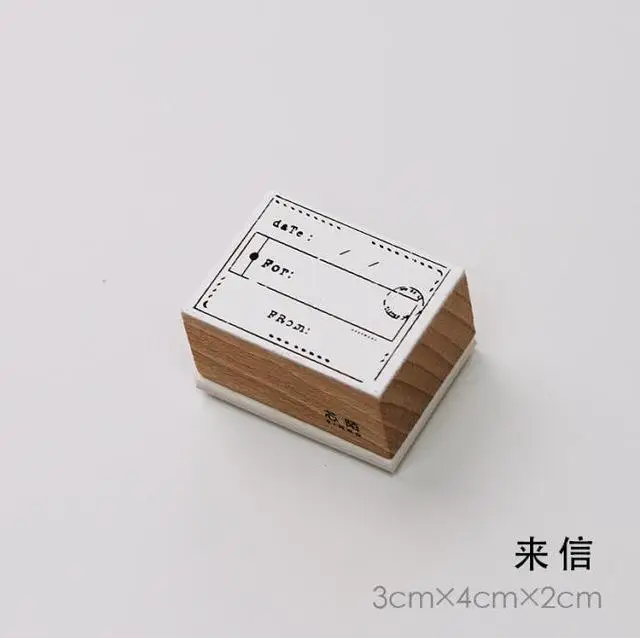 Винтажная серия трат планировщик времени штамп DIY деревянные резиновые штампы для stationery канцелярские принадлежности Скрапбукинг Стандартный штамп - Цвет: 3
