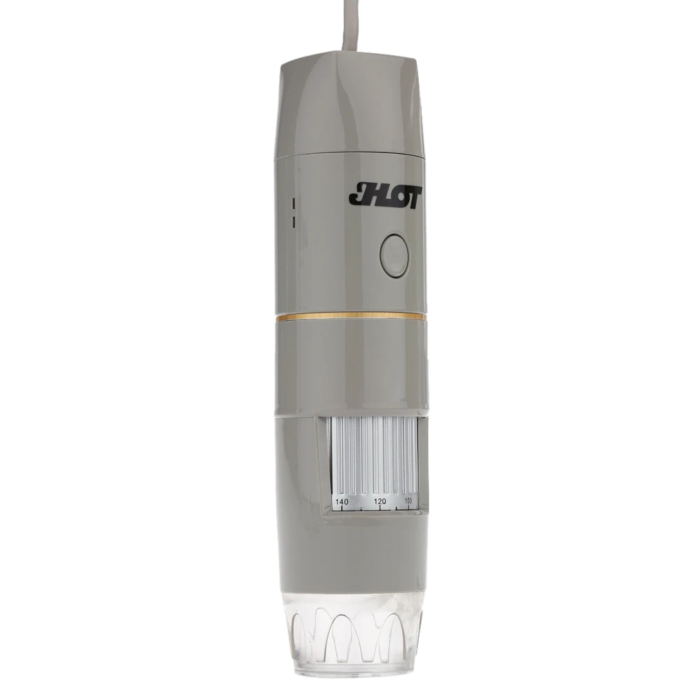 8LED USB микроскоп OTG функция цифровой зум Лупа с держателем True 5.0MP видеокамера 1X-500X увеличение 0-3 см фокус