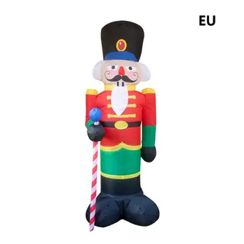 

8 Feet Christmas Inflatables Giant Christmas Xmas Inflatable Nutcracker outdoor