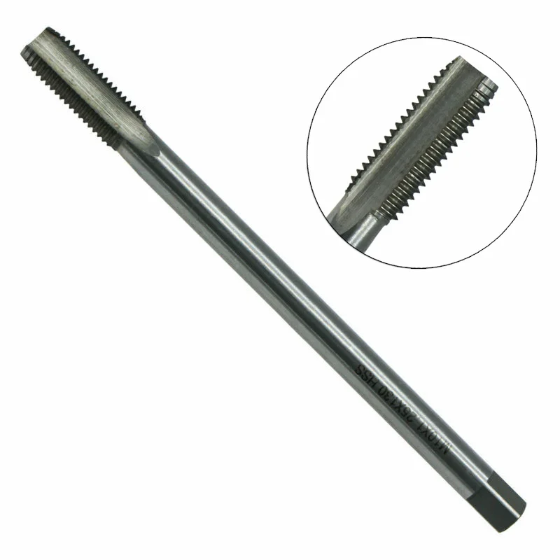 Long Shank Extension Plug Tap M10x1.25x130mm Metric Right Hand HSS Hand Tools
