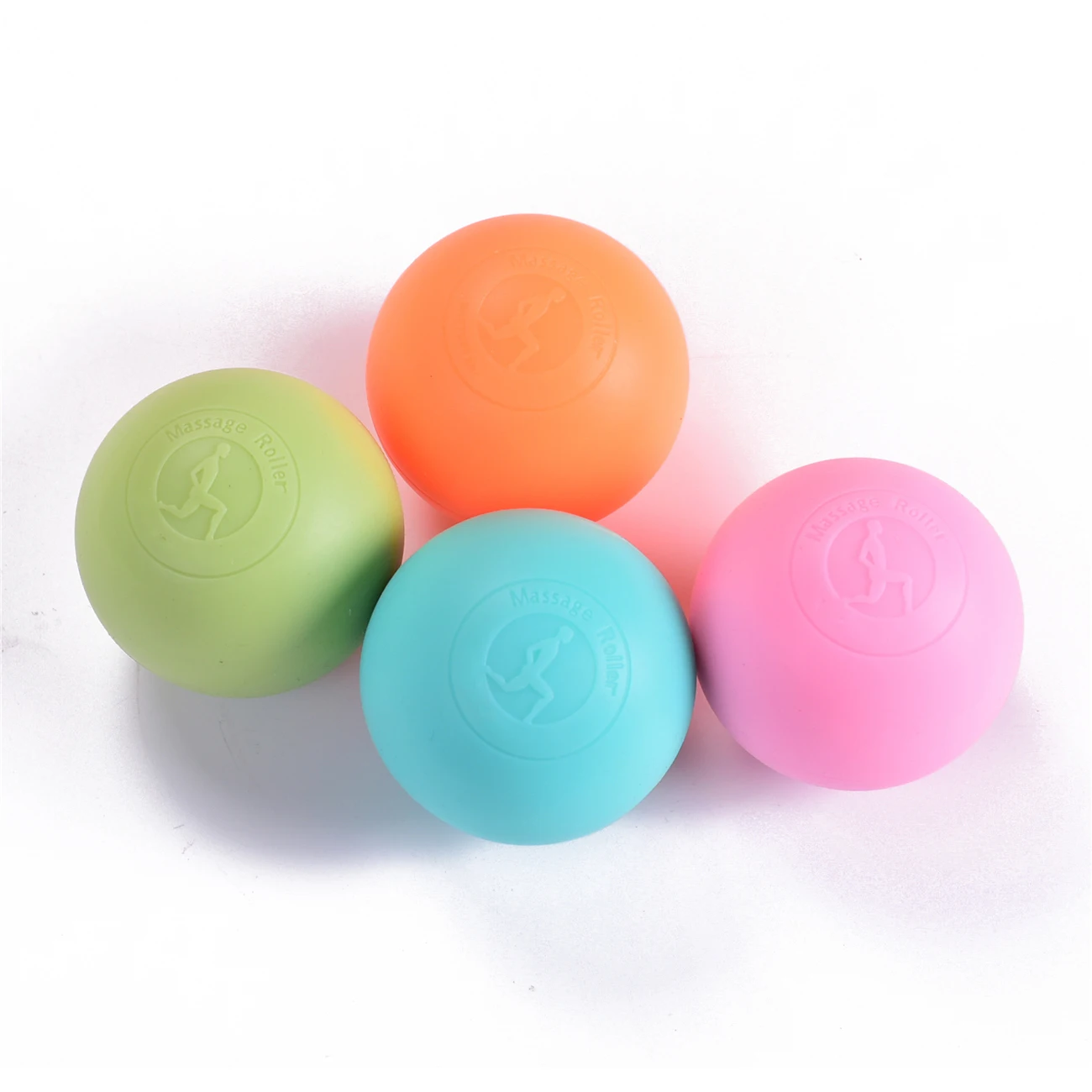 7CM 4-color fitness silicone fascia hand sole smooth massage ball trigger sensitive training portable physiotherapy pilates | Спорт и
