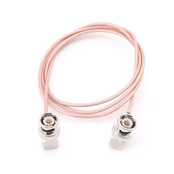 

BNC Male Elbow To BNC Male Elbow RG316 Pigtail Cable RF Coaxial Cables Camera Video Signal SDI Transmission Line 425D