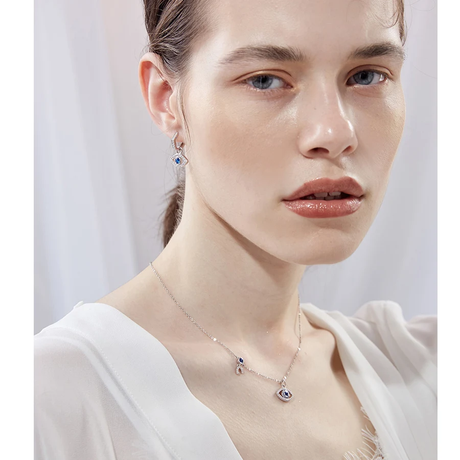 KALETINE, ожерелье со сглаза, подвеска, 925 пробы, серебро, для женщин ...