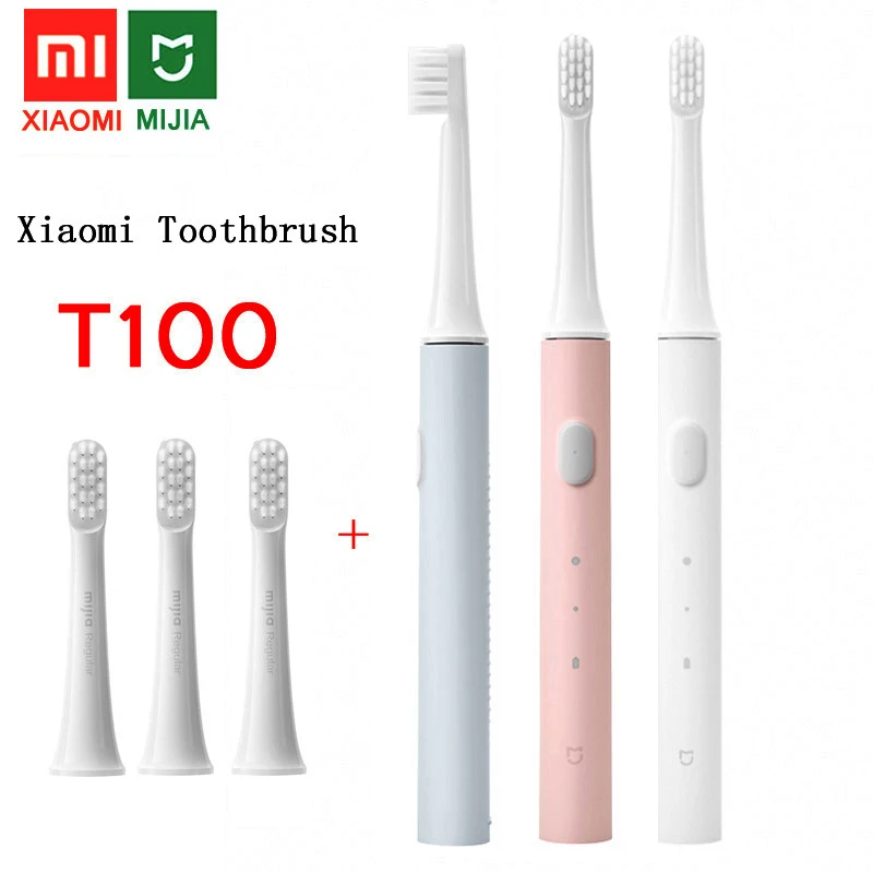xiaomi Mijia T100 Sonic Electric Toothbrush Adult Ultrasonic Automatic Toothbrush USB Rechargeable Waterproof Tooth Brush Xiaomi xiaomi Mijia T100 Sonic Electric Toothbrush Adult Ultrasonic Automatic Toothbrush USB Rechargeable Waterproof Tooth Brush Xiaomi