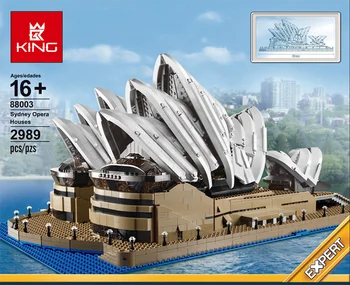 

17003 2989pcs creator Sydney Opera House model set building blocks bricks with 10222 birthday gifts boy toys