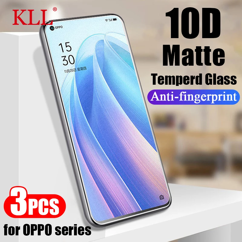 

1-3PCS Frosted Protective Glass For OPPO Reno 7 6 6Z 5F 5Z A15 A16 Realme GT Neo 2 2T C21Y C21 C25 Q3S Q3T 8i Screen Protector