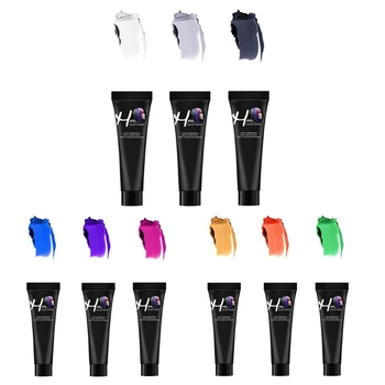 

2020 New 3Pcs Hair Dye Color Cream Punk Style Temporary Washable Wax DIY Hairstyle Tools