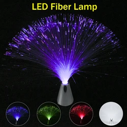 Lampe en Fiber optique à atmosphère changeante, pour éclairage de vacances, décoration de maison, fête 