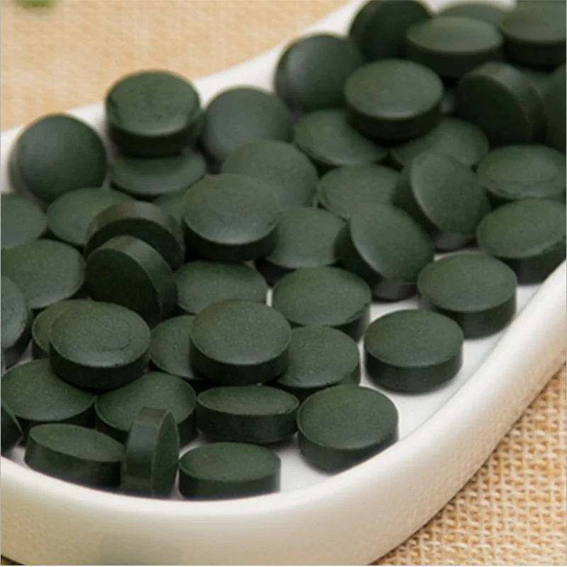 Rich In Protein Multi Vitamins Spirulina Tablet For Promote Overall Health Good Immune Anti-Fatigue