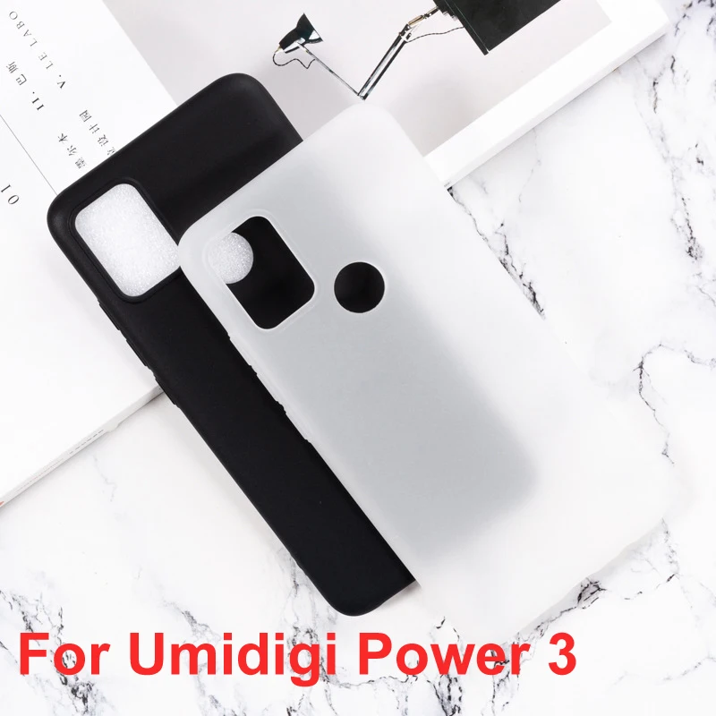 Мягкий силиконовый чехол для UMI Umidigi Power 3 ТПУ мобильный телефон задняя крышка Umi 6 53