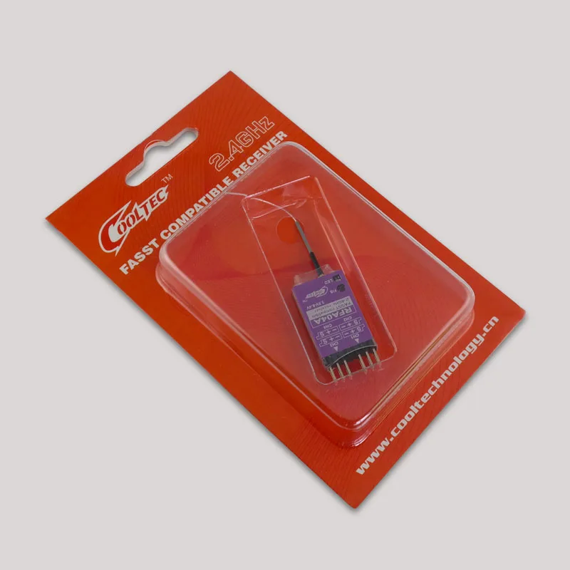 

Hot Cooltec new Mini R6008HV FASST 2.4G 6Ch Receiver Futaba Compatible with Metal Shell