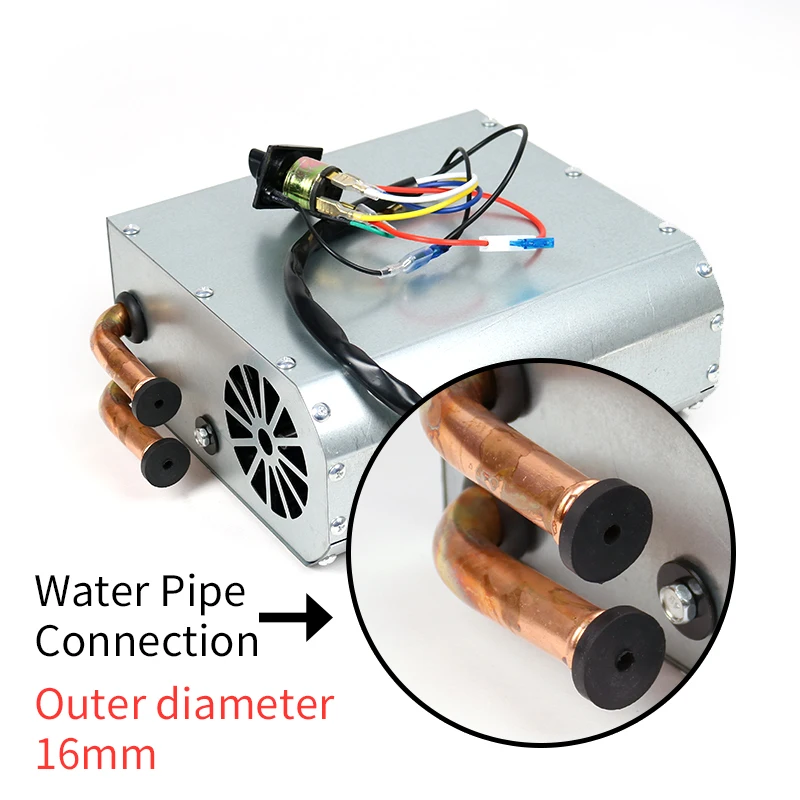 Universal Car Refitting Heating 12V 24V 4 Holes Copper tube Water Tank Heater Glass Defroster For Trailier RV Tractor Parts