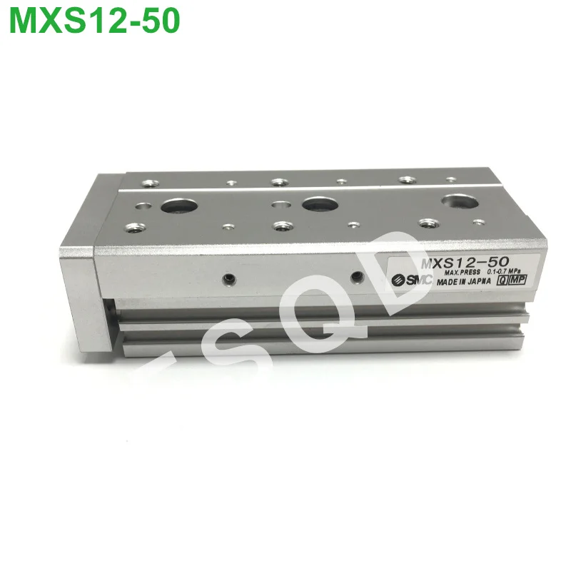 MXS12 10 20 30 40 50 75100 10AT 12P 20AT 30AT 40AT 75AT 100AT 40BSAT FSQD SMC цилиндр с направляющей пневматическая