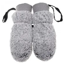 Рукавицы «Бобик» серые OLLE