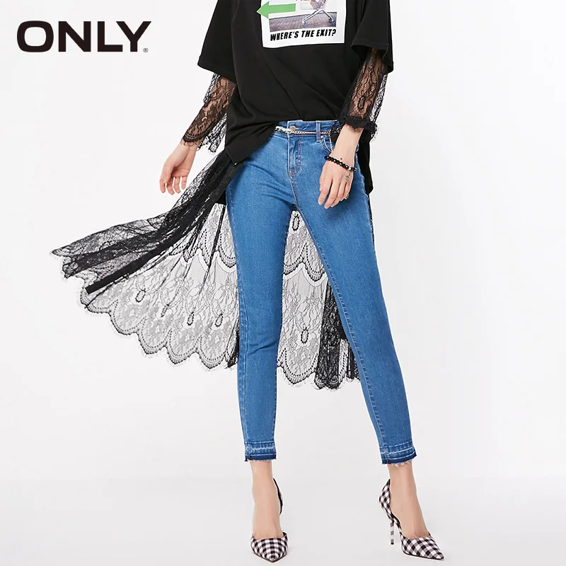 ONLY Womens Low-rise Skinny Crop Jeans| 119149556 ONLY Womens Low-rise Skinny Crop Jeans| 119149556