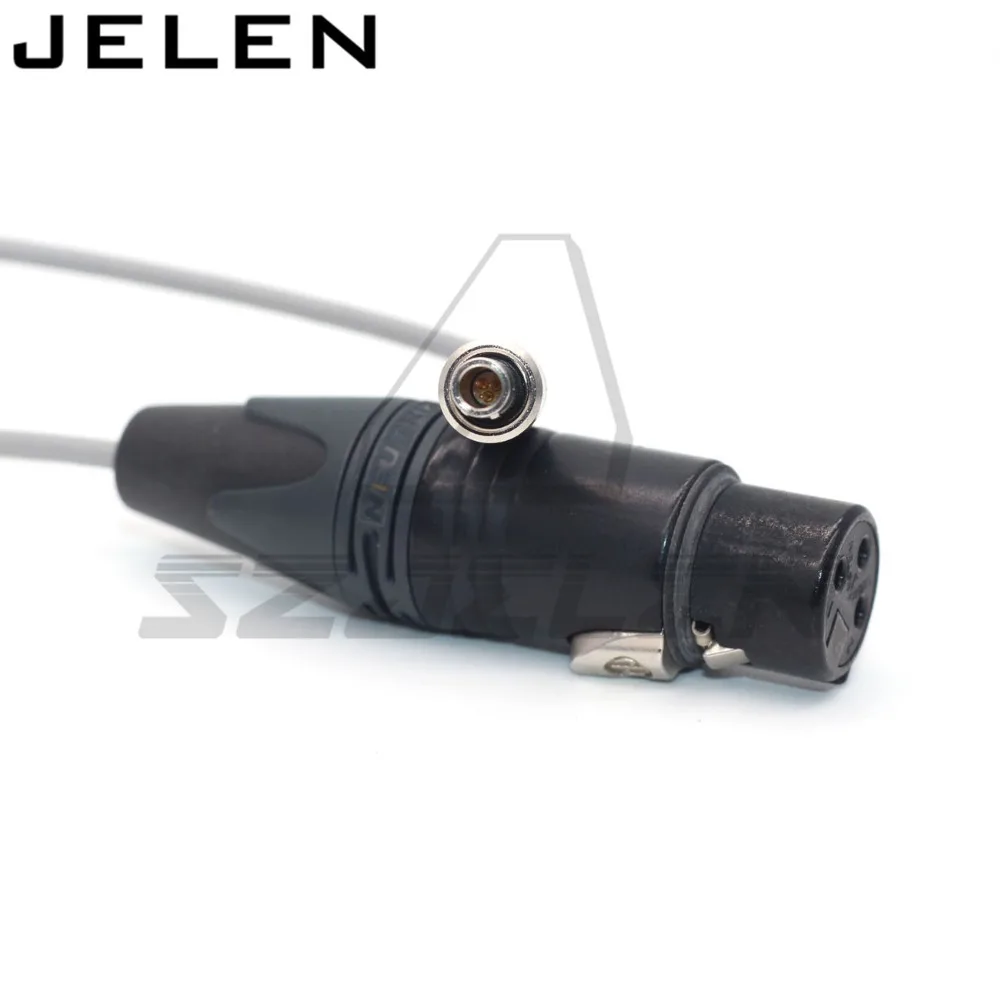 FVB 00 3 3 Pin Plug Macho para XLR Cabo Fêmea Pin