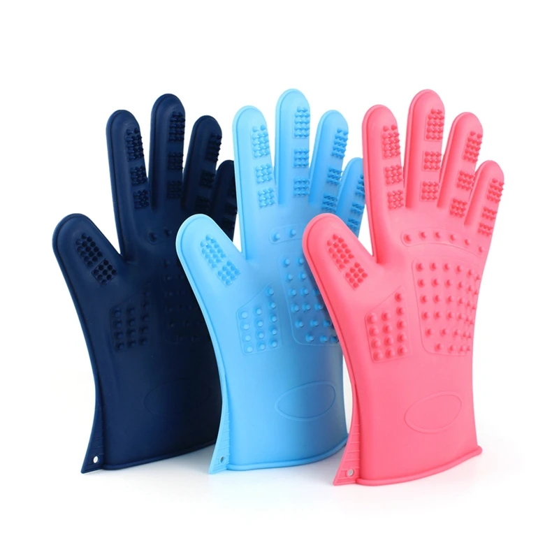 1 Pair Pet Grooming Comb Gloves Dog Accessories Advanced Brush Cat Rubber Cleaning Hair Deshedding Z Pet